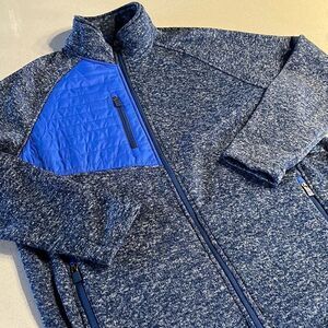 The Weather Co. Full Zip Fleece Mens L